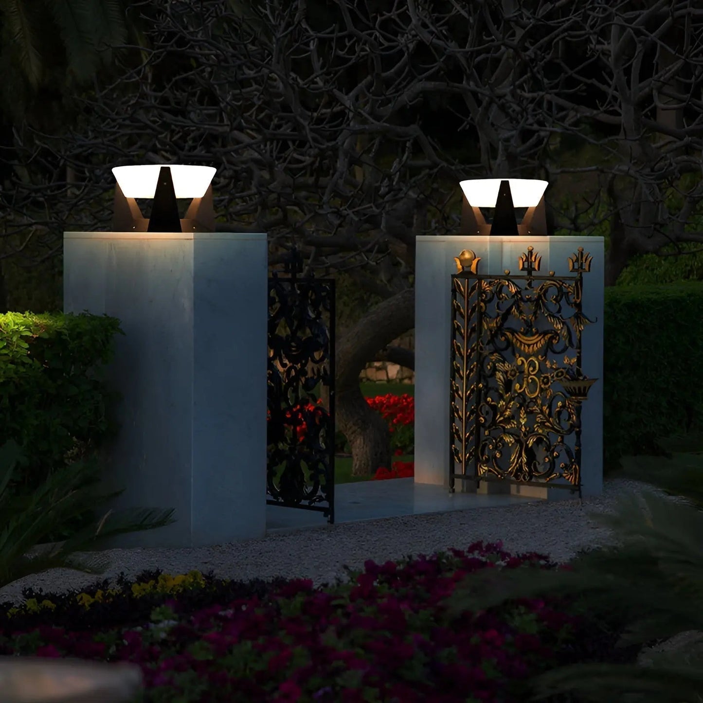 ShintoShine | Luxurious Solar Garden Lamp in Japanese Style
