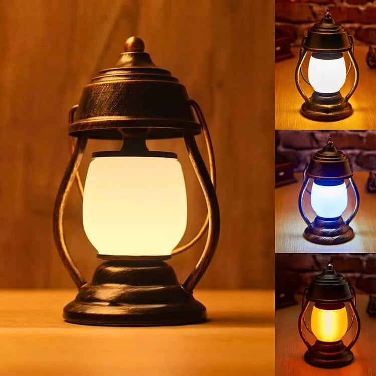 FlamaGlow | LED Camping Lantern – USB Rechargeable & Adjustable Brightness