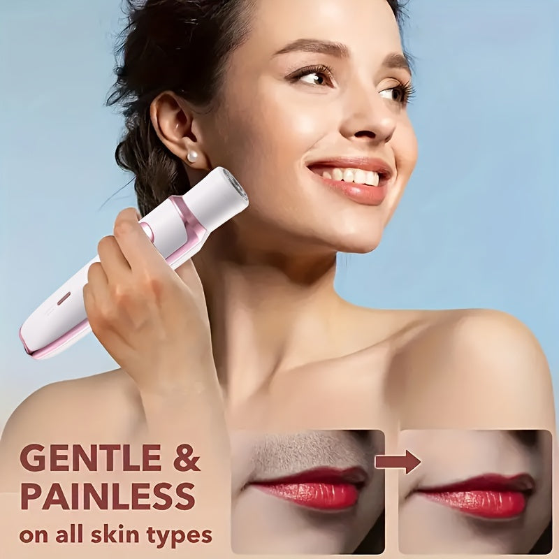 LuxeCare | Rechargeable ladies' shaver - Gentle 4-in-1 care everywhere