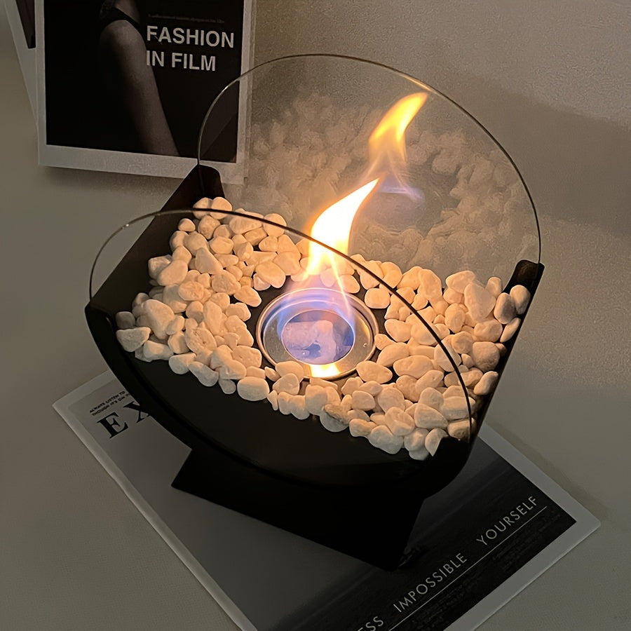 SkyFlame | Compact Fireplace – Skyscraper-Inspired Design