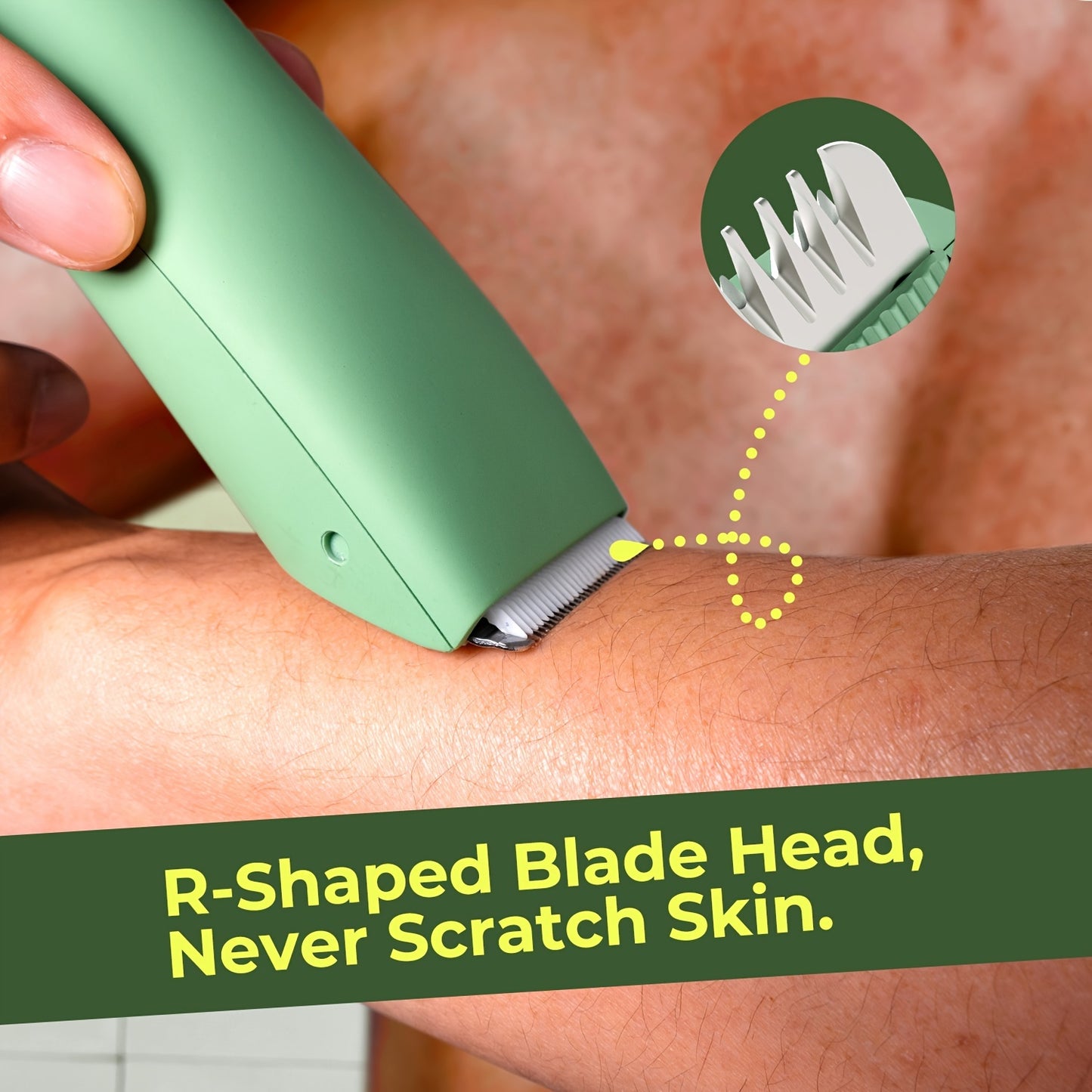 TrimMat | USB rechargeable shaver - Gentle & precise full body care