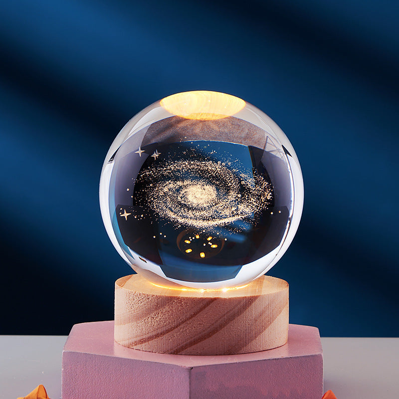 DeerLight | Orbital Crystal Table Lamp