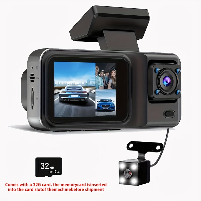 ClearRoad | 1080P Dash Cam – Front, Rear & In-Car View
