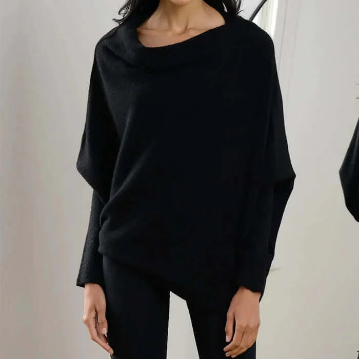 Arielle | Elegant Draped Jumper | Women’s Fashion
