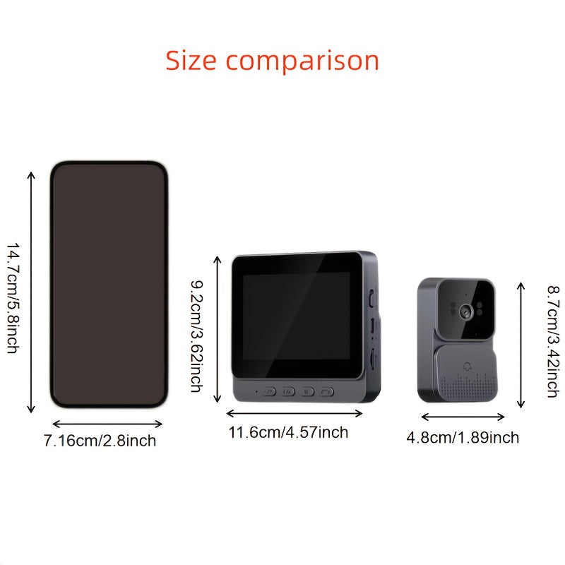WatchBell | HD Display Smart Doorbell with Night Vision