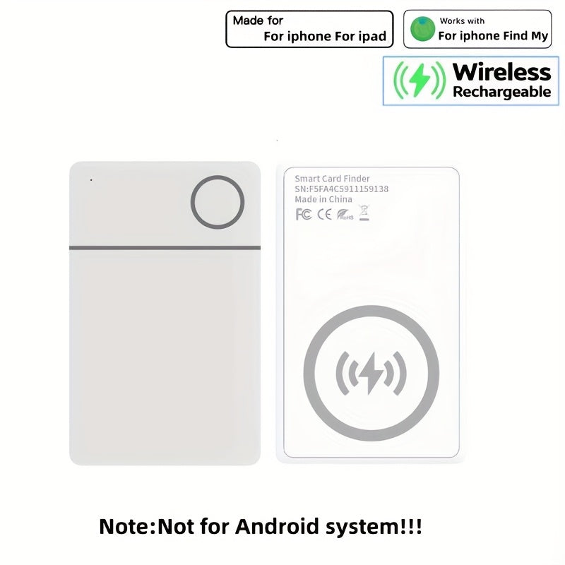 SafeTrace | Card Tracker - Ultra-Slim & Rechargeable