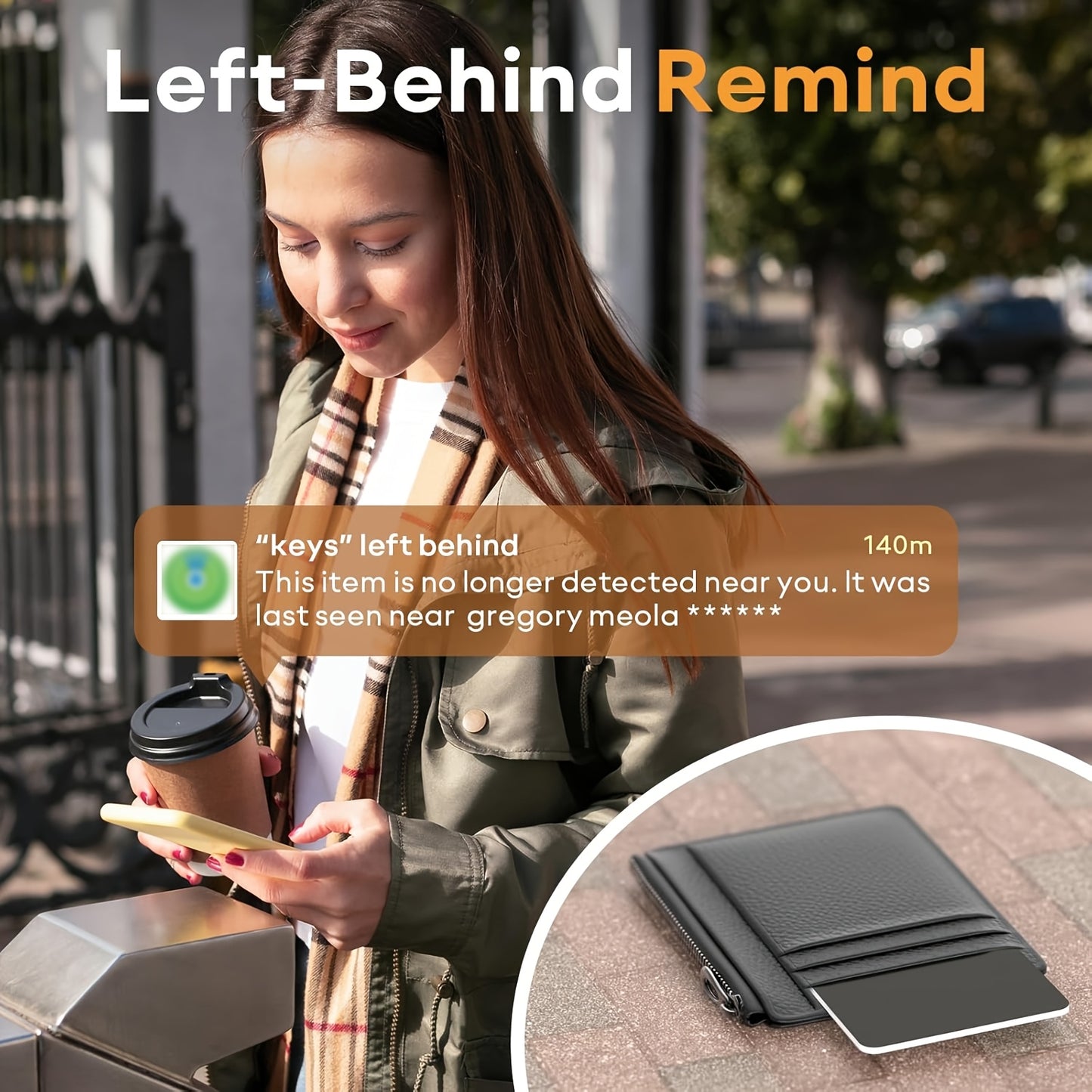 TrackSlim | Wallet Tracker - Ultra-Thin & Find My Compatible