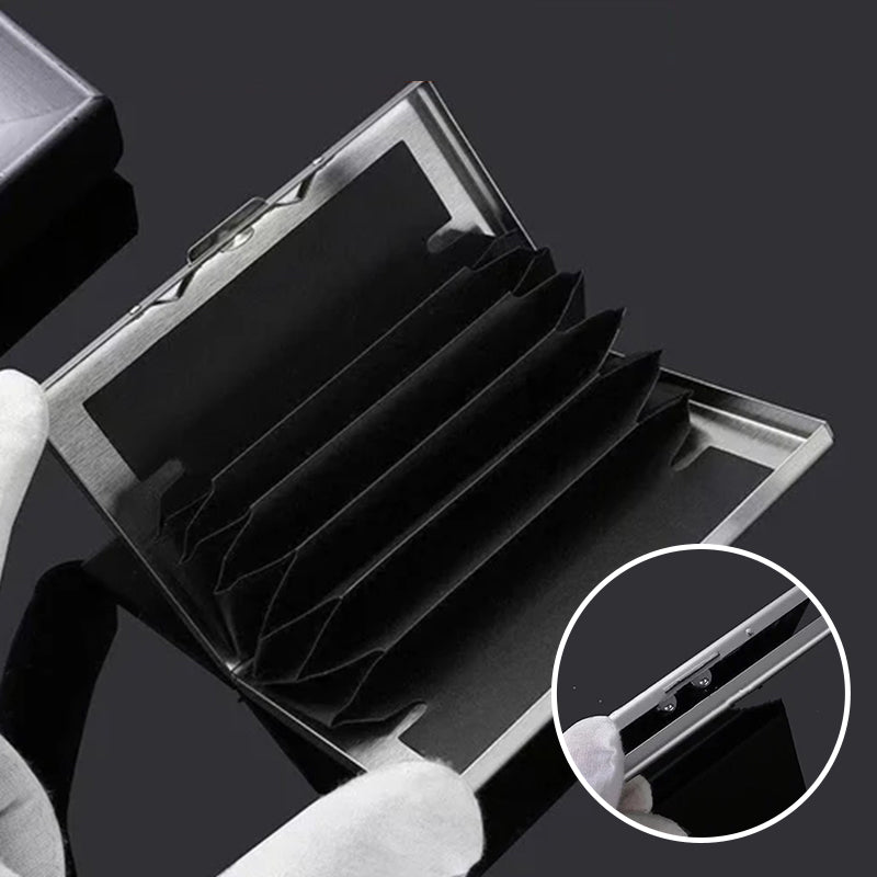 SteelSafe | Protective case for up to 6 cards with bayonet catch