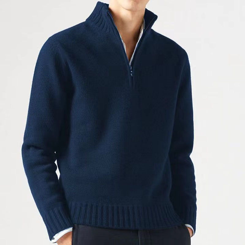 Variant image for Lucien | Men's Sweater – Sophisticated Quarter-Zip Elegance-29