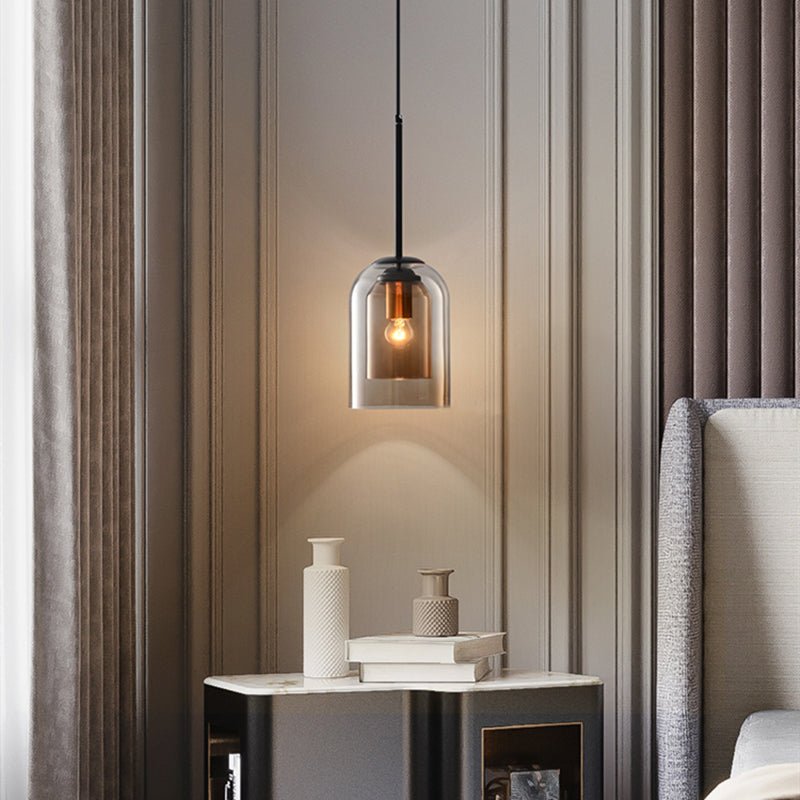 AuraGlas | Stylish Double Glass Pendant Light