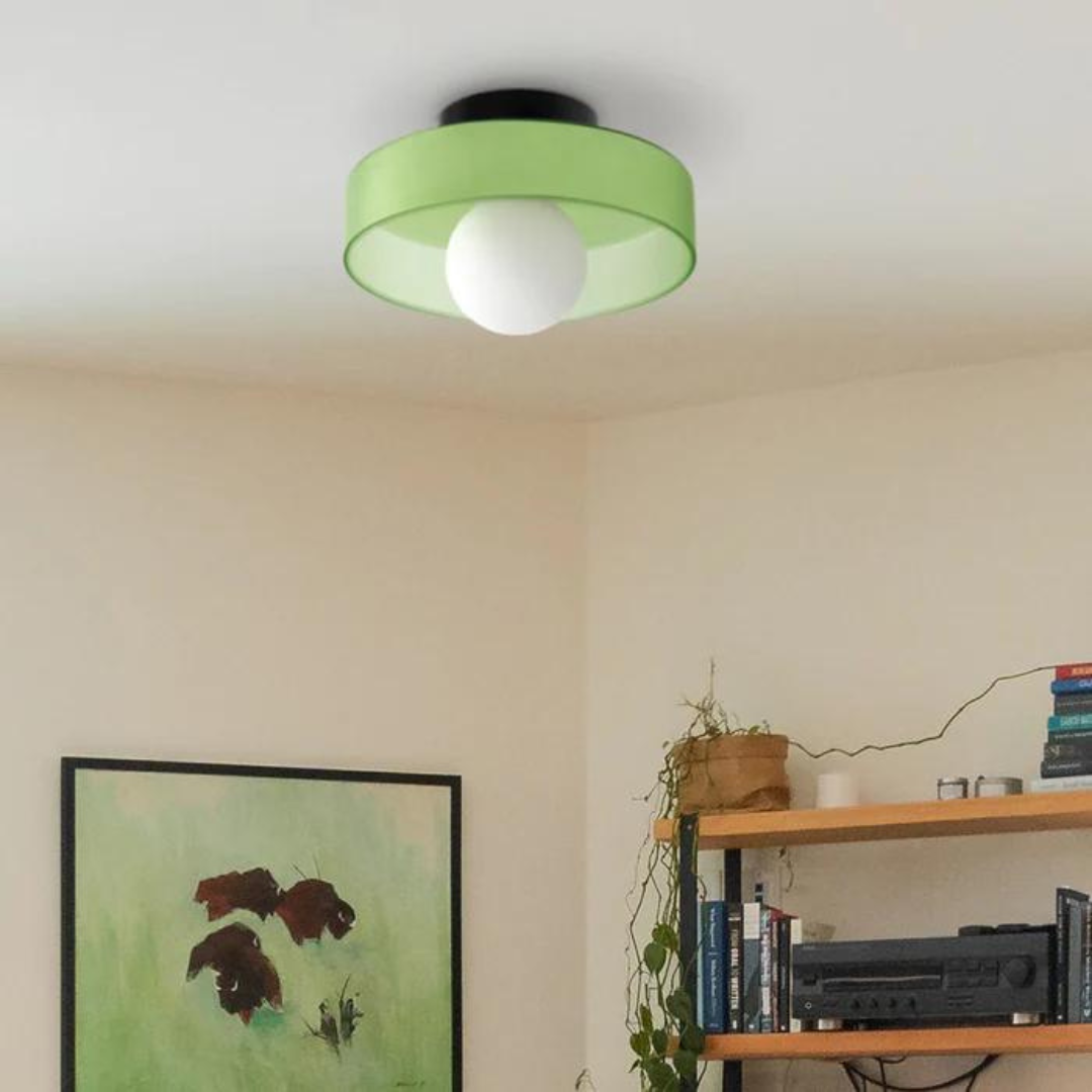 SkyLumi | Round Ceiling Light with Stylish Functionality