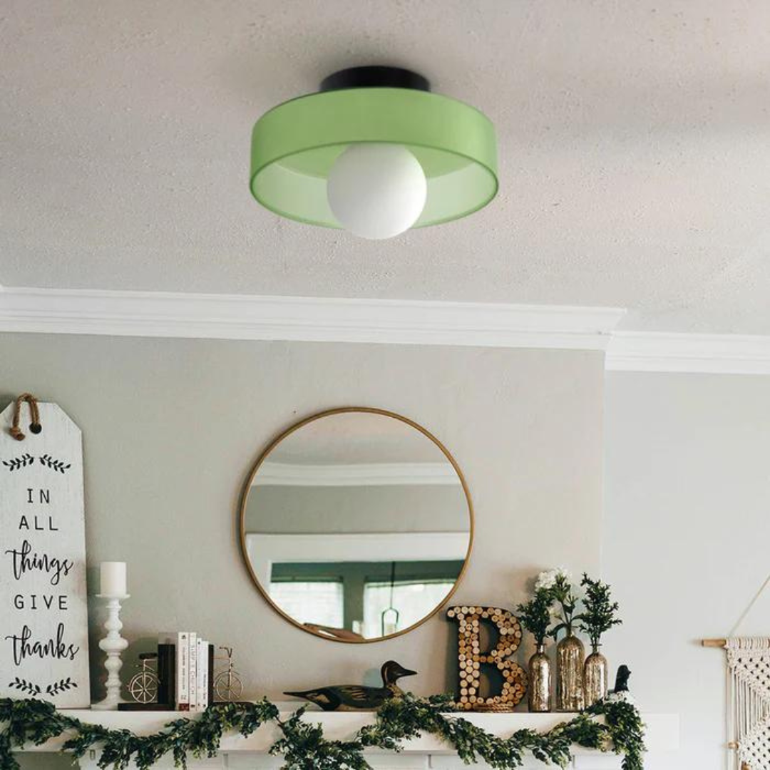 SkyLumi | Round Ceiling Light with Stylish Functionality