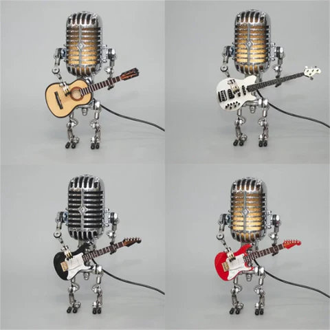 RockBot | Guitar Robot Lamp