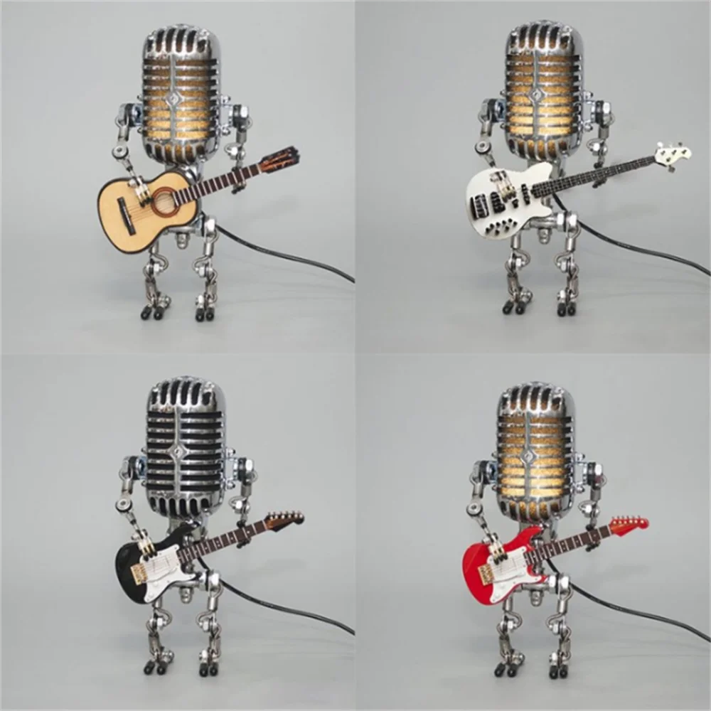 RockBot | Guitar Robot Lamp