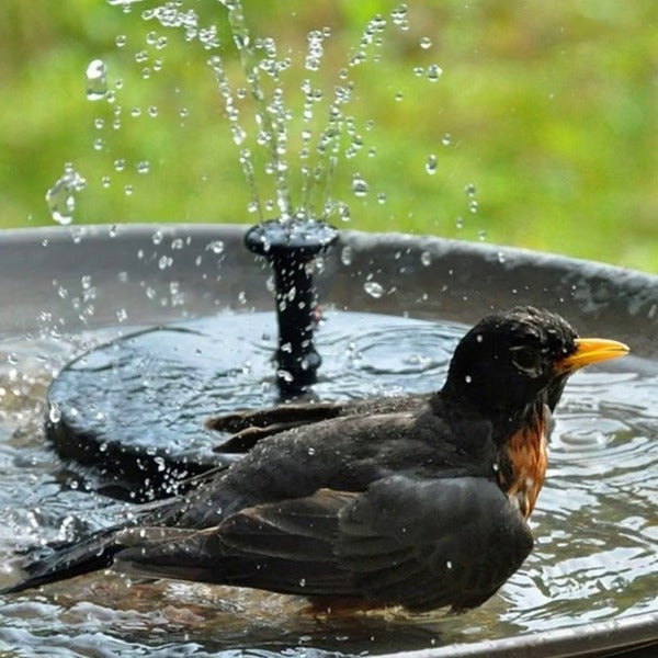 SolarMist | Silent Garden Fountain with Solar Technology
