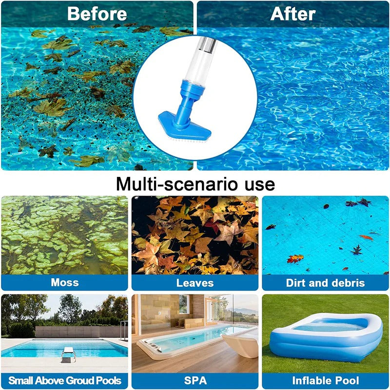 AquaSweep | 3 in 1 cordless, rechargeable pool vacuum cleaner