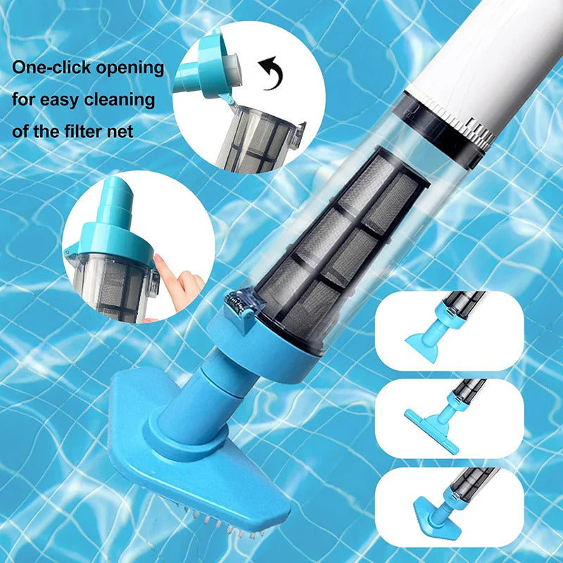 AquaSweep | 3 in 1 cordless, rechargeable pool vacuum cleaner