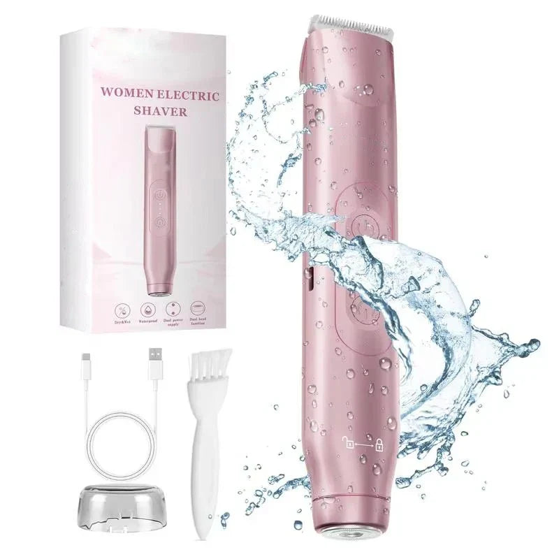 BlissEdge | Gentle Hair Removal Razor for Women with Rechargeable & Portable Design