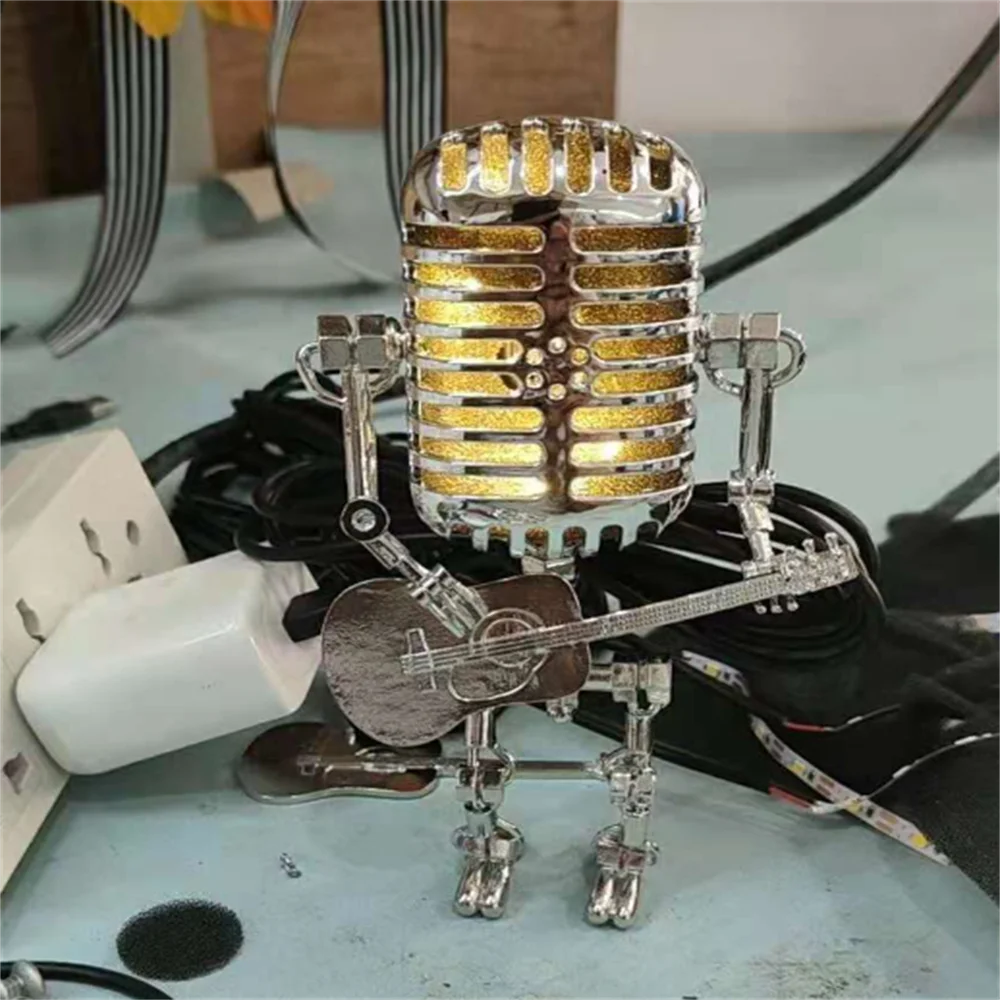 RockBot | Guitar Robot Lamp