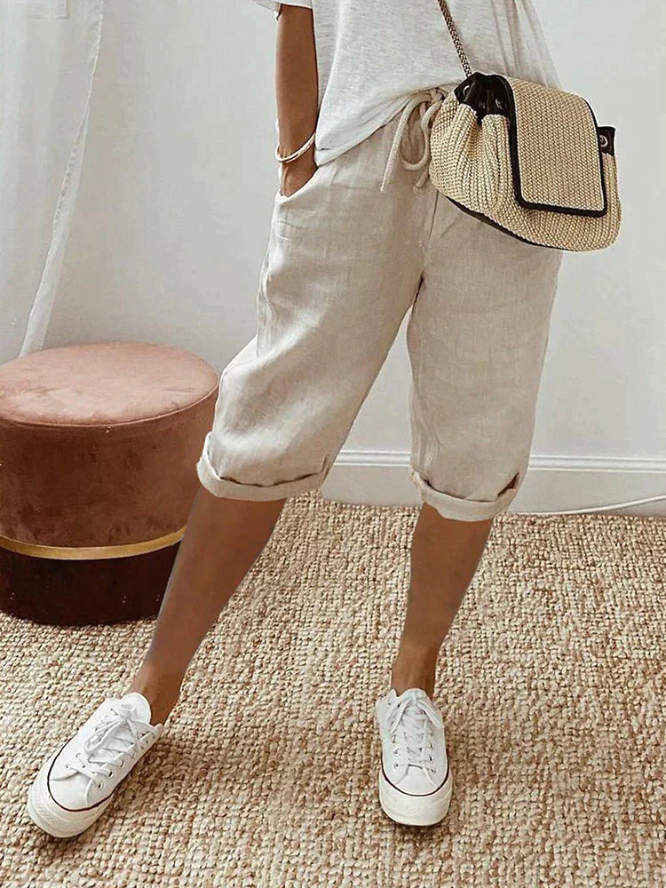 Zaria | Sleek High-Waisted Shorts | Women Fashion
