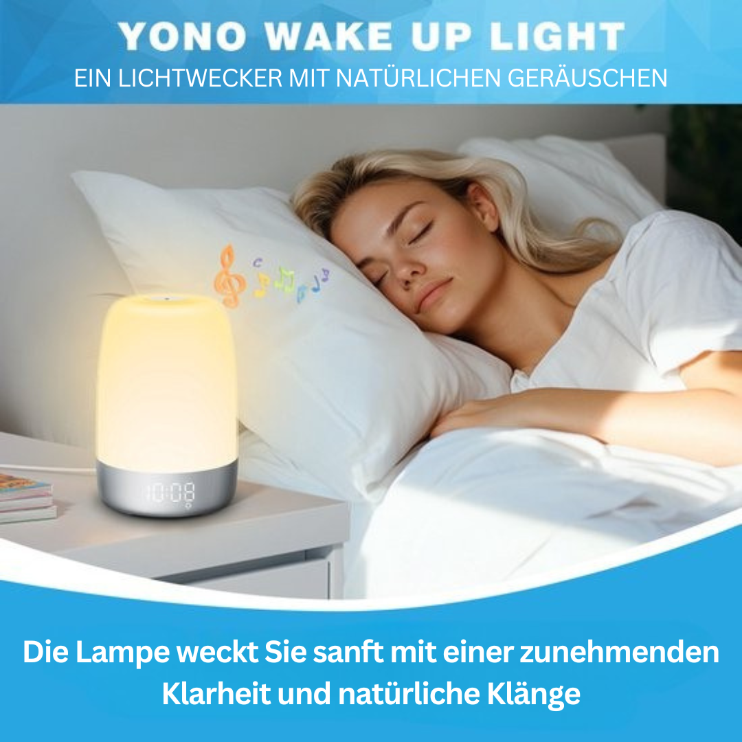 DawnAura | Wake-up Light with Natural Sounds