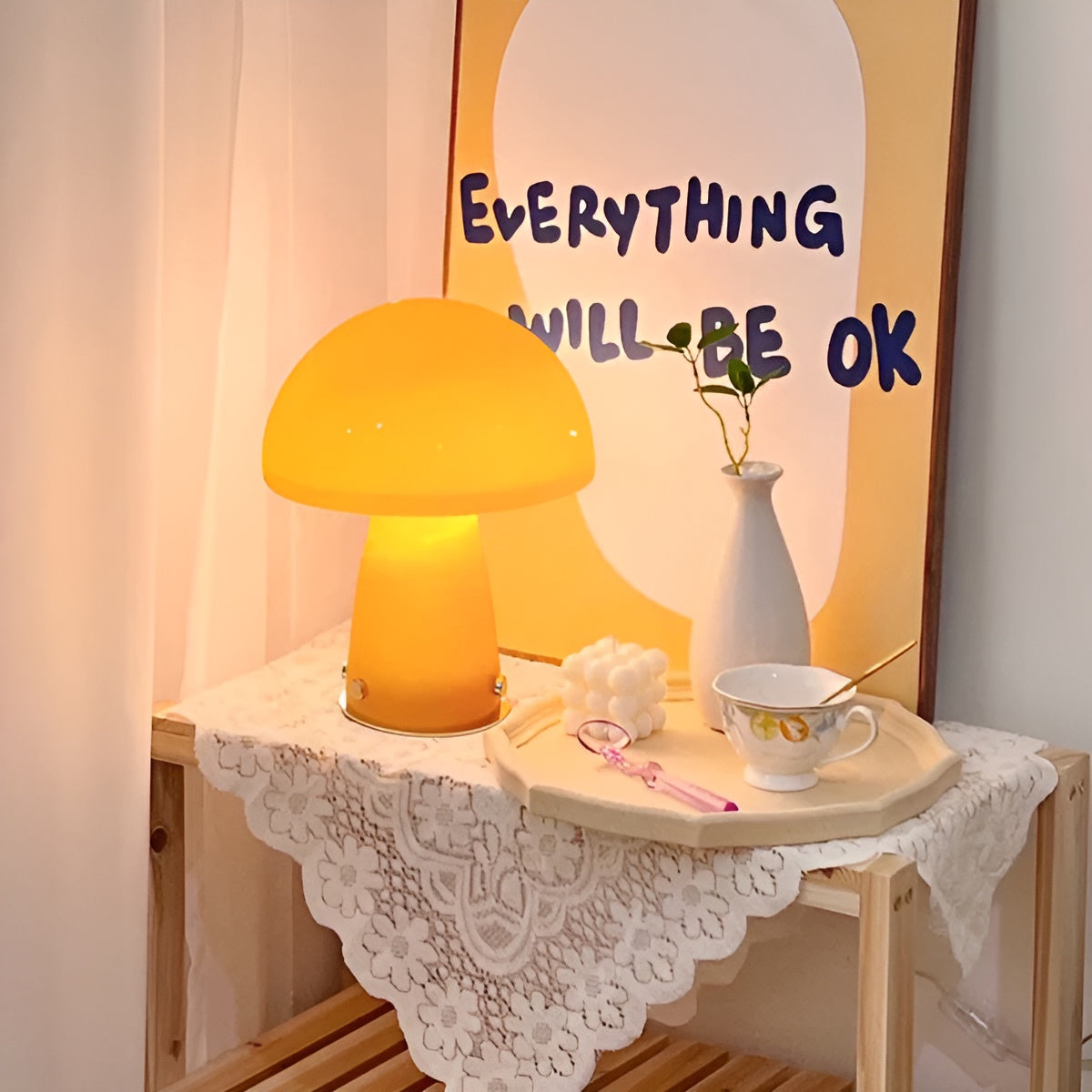 MushFlare | Elegant Scandinavian Mushroom Lamp