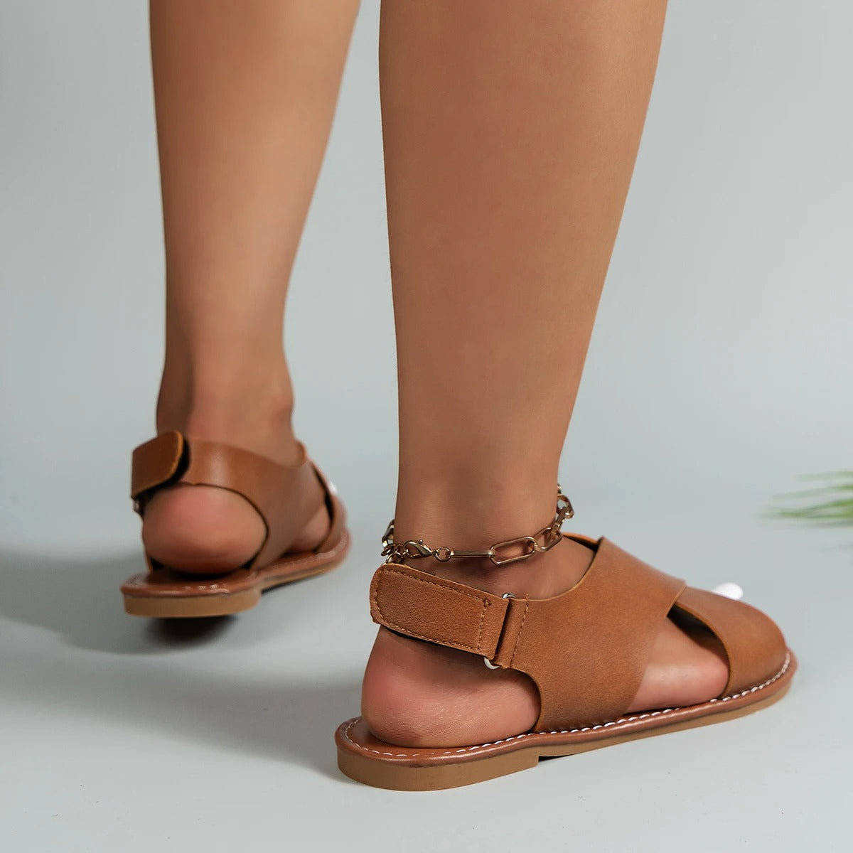 Savannah | Women's Leather Sandals with Buckle