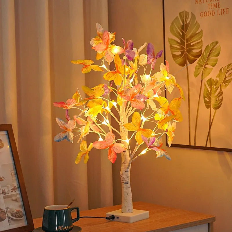 FloraShine | Blooming LED Wooden Lamp