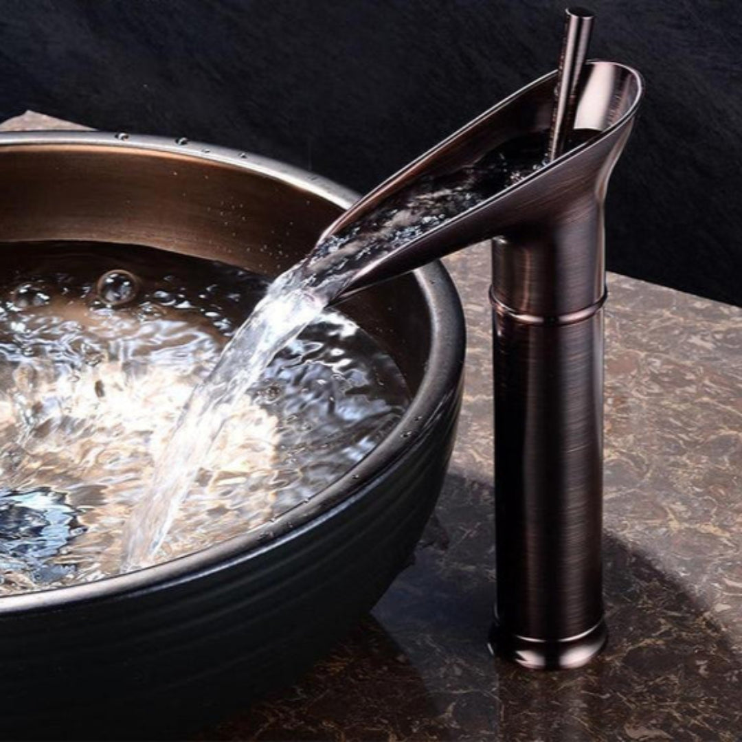 ElegantFlow | Luxurious Waterfall Faucet