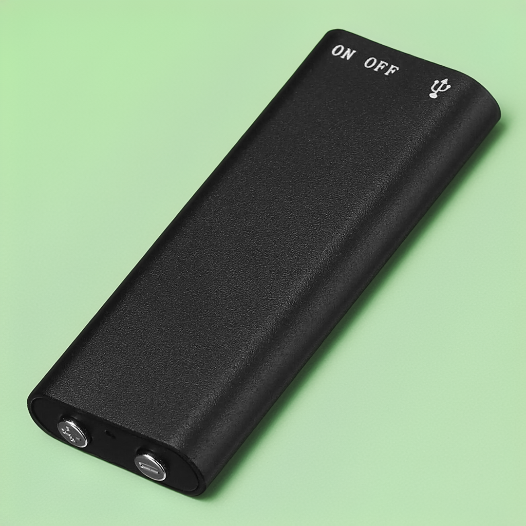 VoiceNote | Mini Dictaphone with Voice Activation & 96h Battery Life
