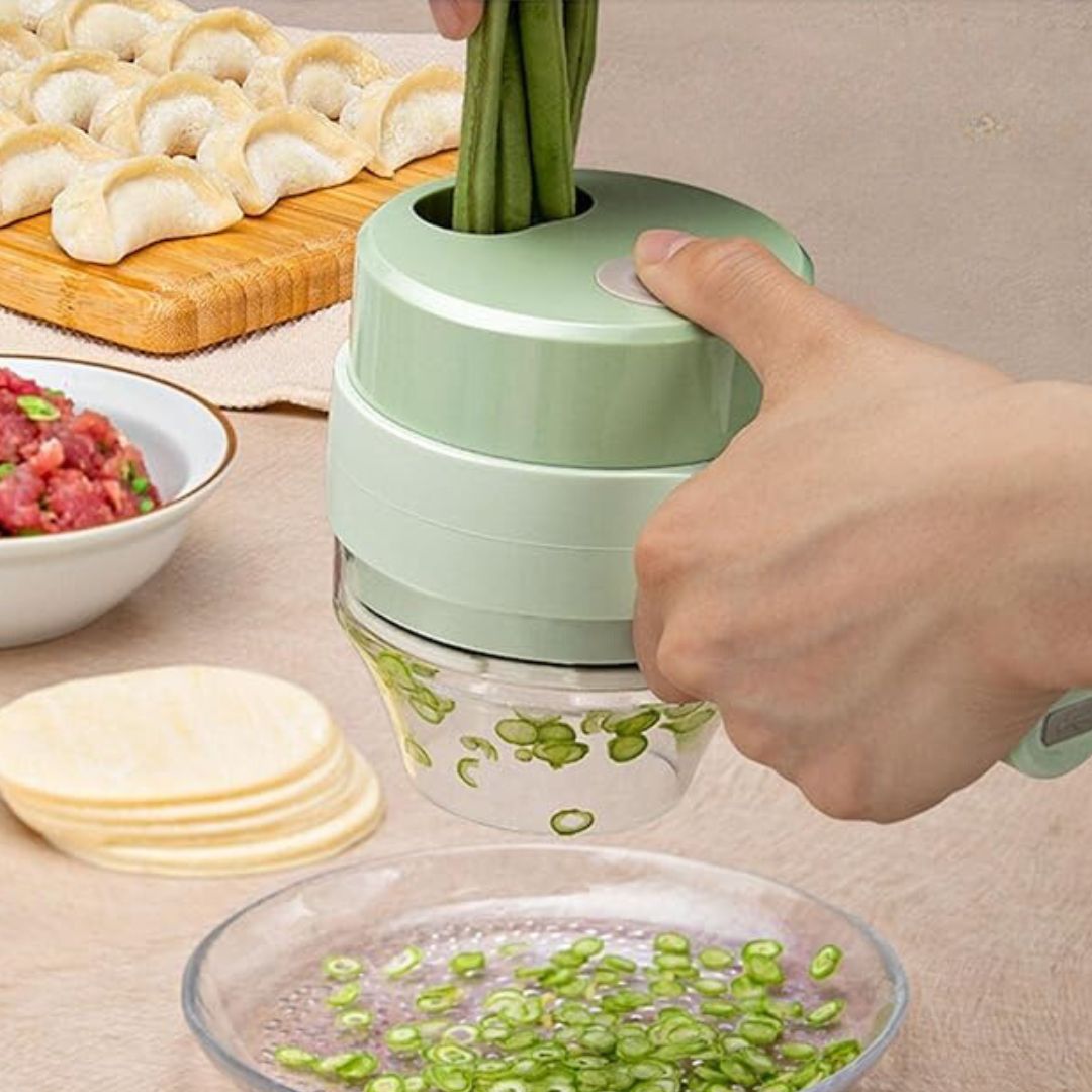 SmartChef - Electric Vegetable Cutter, Chopper, Slicer & Dicer for Quick Meal Prep-4