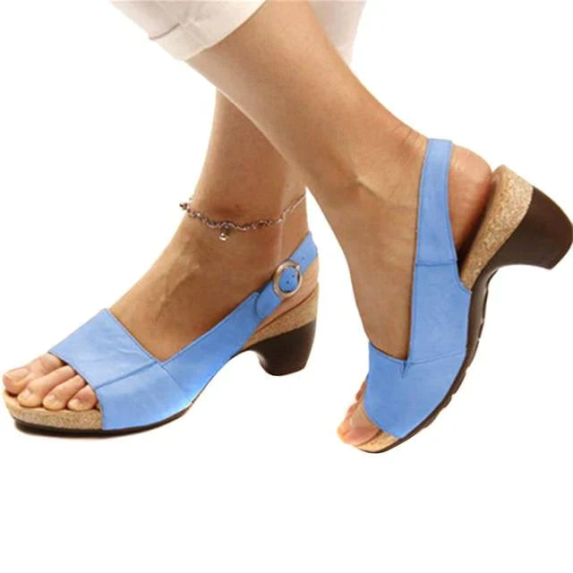Variant image for Women's Orthopedic Support Sandals - Comfortable Wedge Design for Outdoor Activities-41