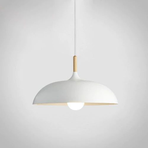 AlumiTone | Pendant Lights Made of Metal and Wood in Delicate Pastel Shades