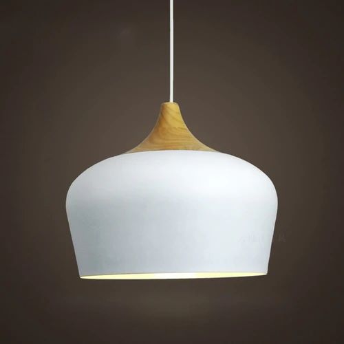 AlumiTone | Pendant Lights Made of Metal and Wood in Delicate Pastel Shades