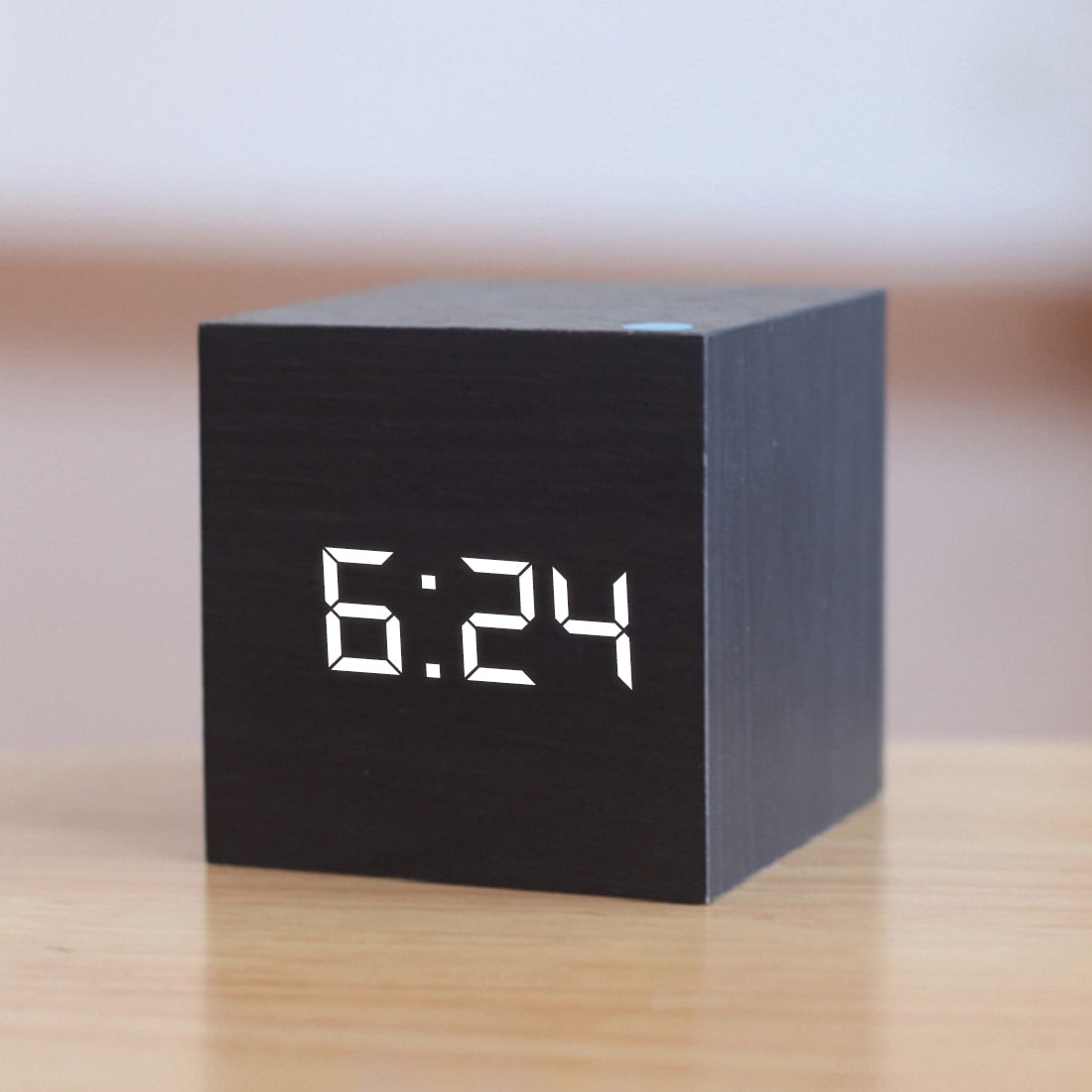 TimeCube | Digital square LED alarm clock