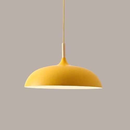AlumiTone | Pendant Lights Made of Metal and Wood in Delicate Pastel Shades