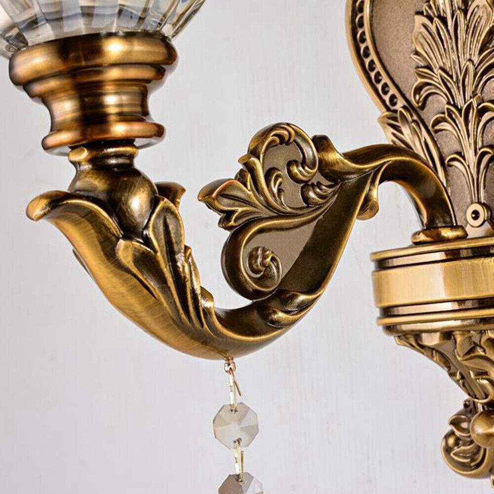 LumiHeritage | Elegant Vintage Gold Wall Light