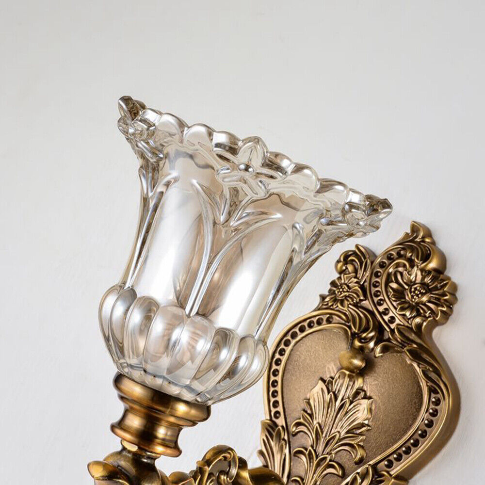 LumiHeritage | Elegant Vintage Gold Wall Light