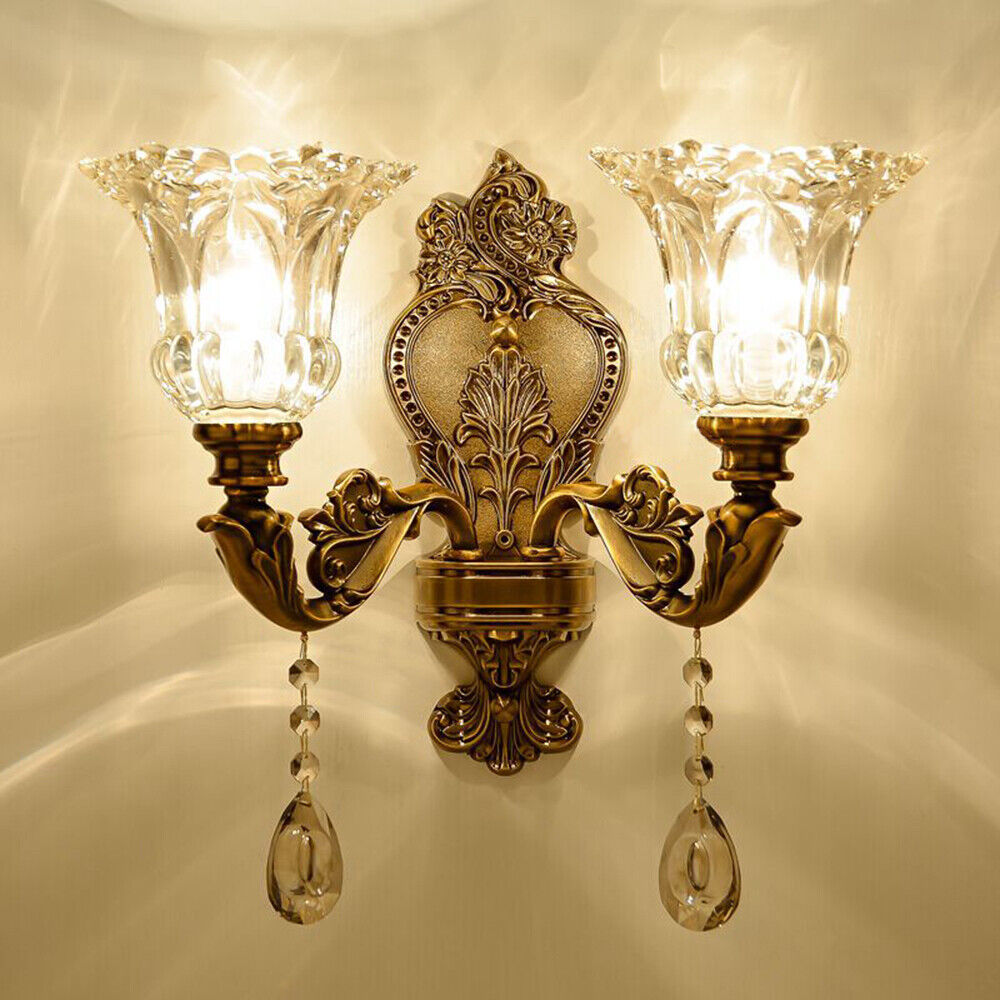 LumiHeritage | Elegant Vintage Gold Wall Light