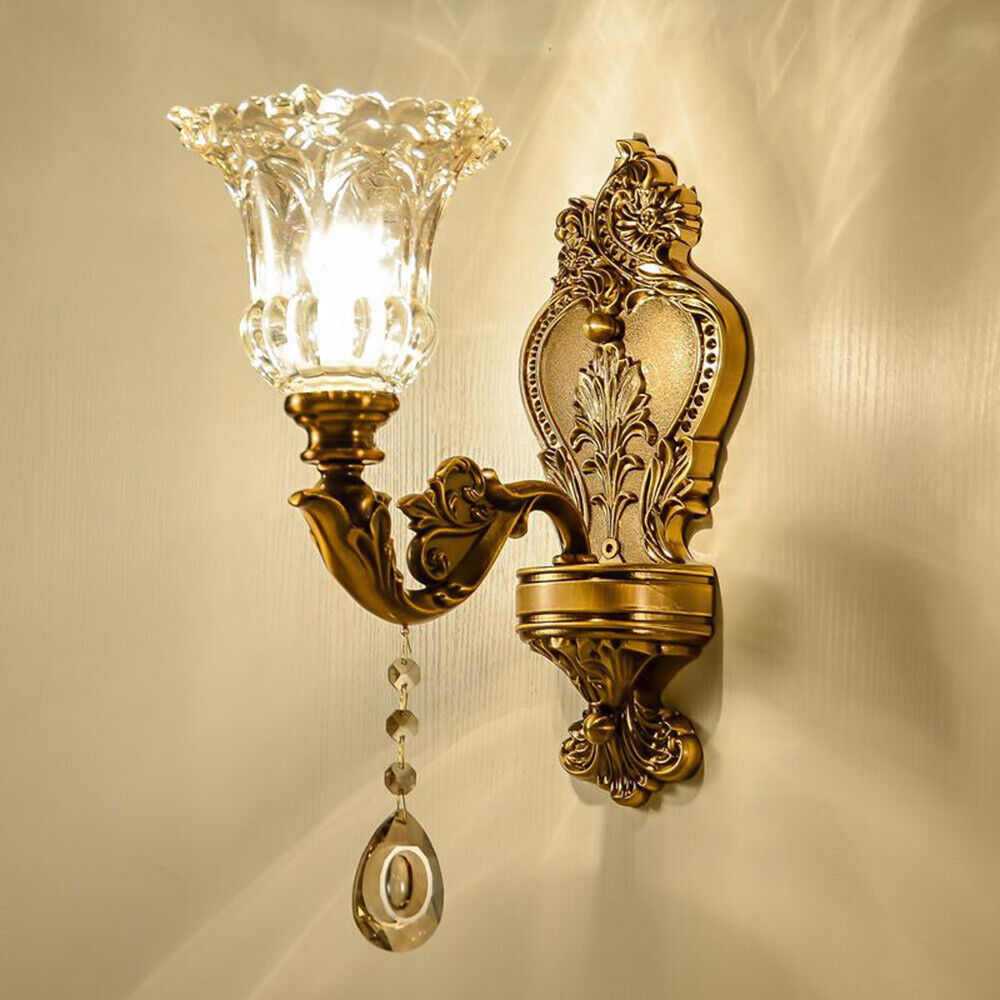 LumiHeritage | Elegant Vintage Gold Wall Light