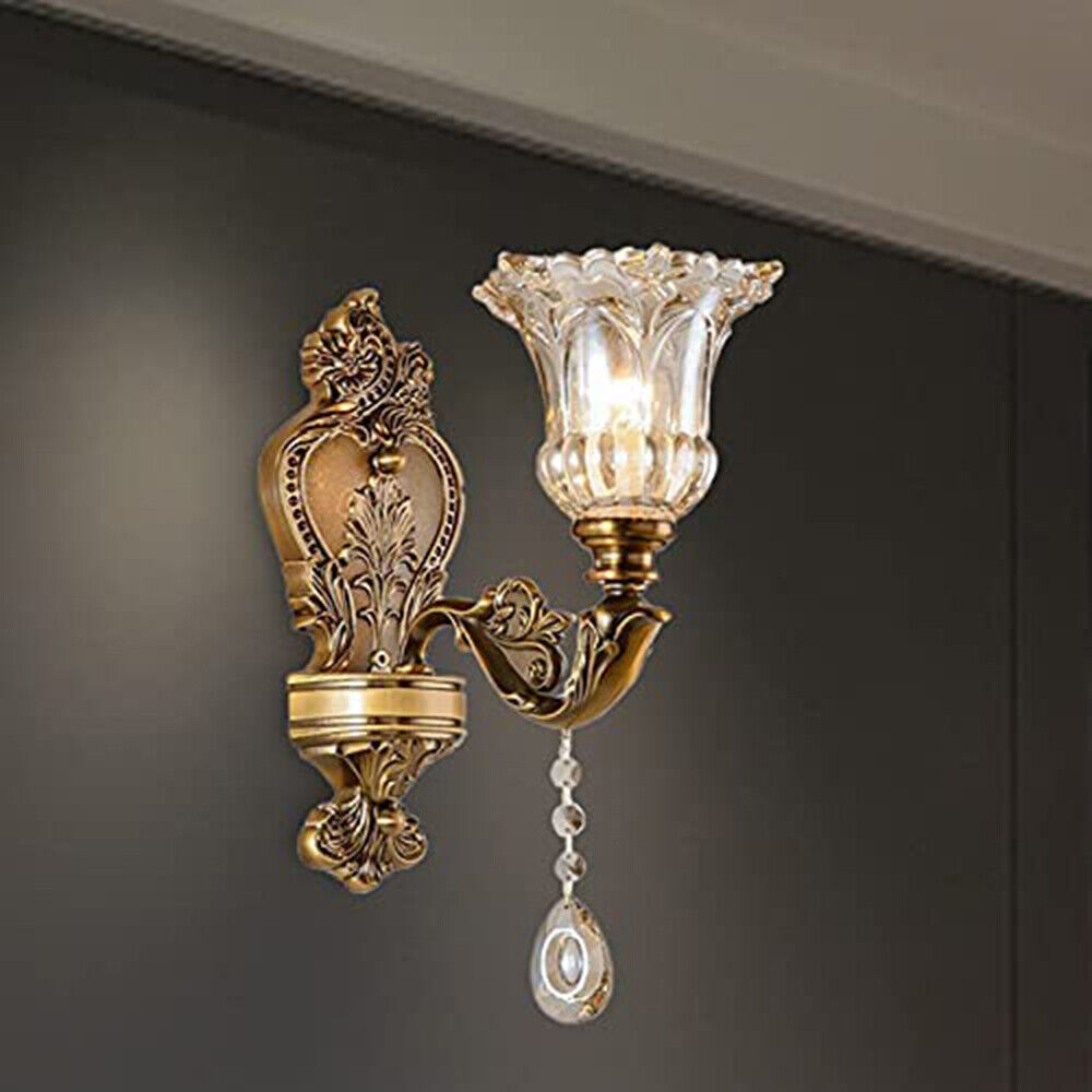 LumiHeritage | Elegant Vintage Gold Wall Light