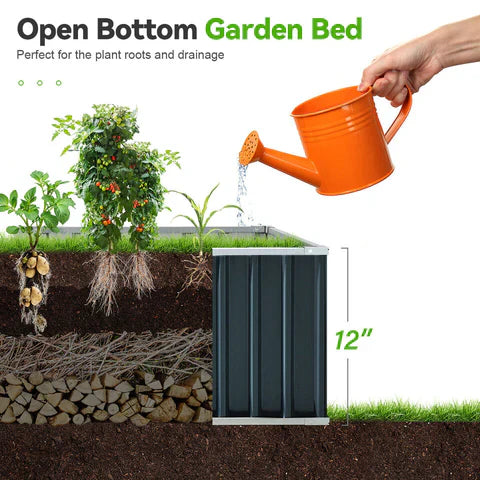 GrowBox | Robust Raised Bed Made of Steel for Vegetables & Flowers