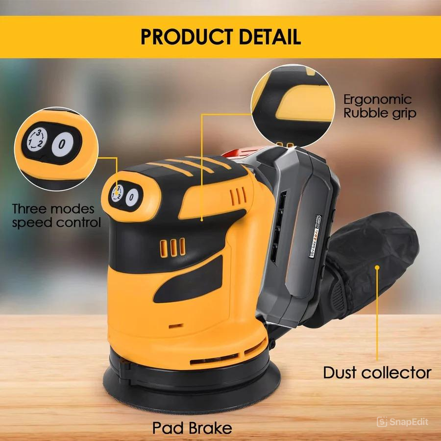 SandPro | Brushless Orbital Electric Sander