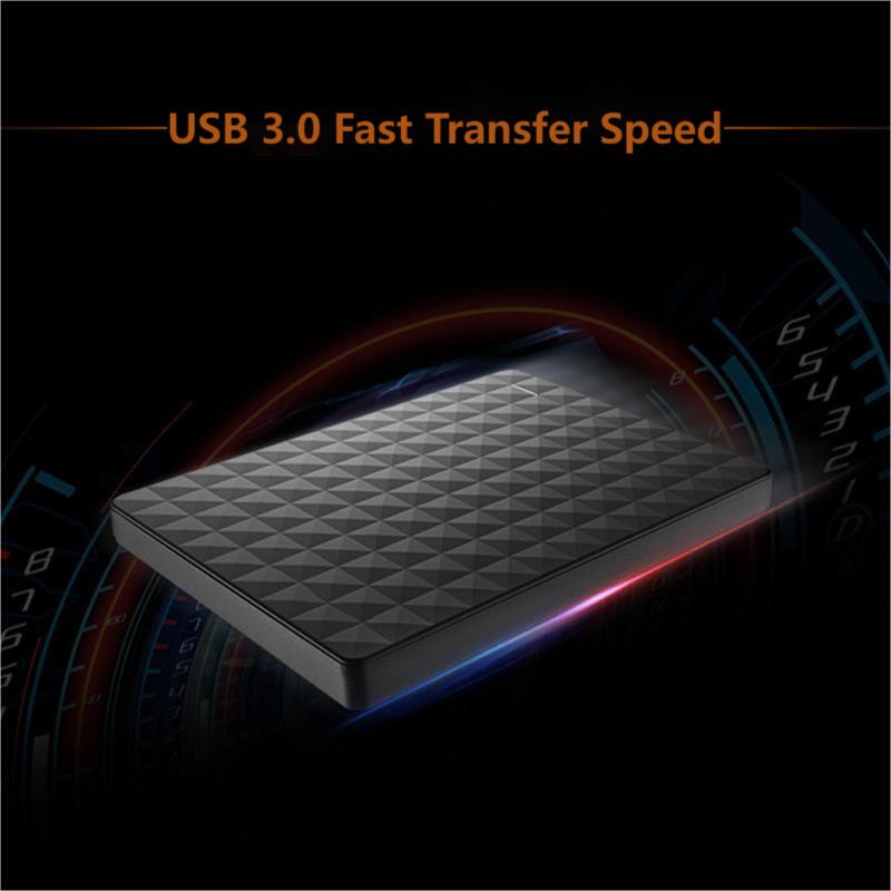 DrivePro | 1TB Portable Hard Drive – Ultra-Thin USB 3.0 Storage