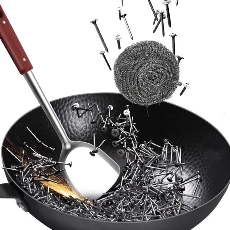 SandsHeat | Stainless Steel Frying Pan with Natural Non-Stick Surface
