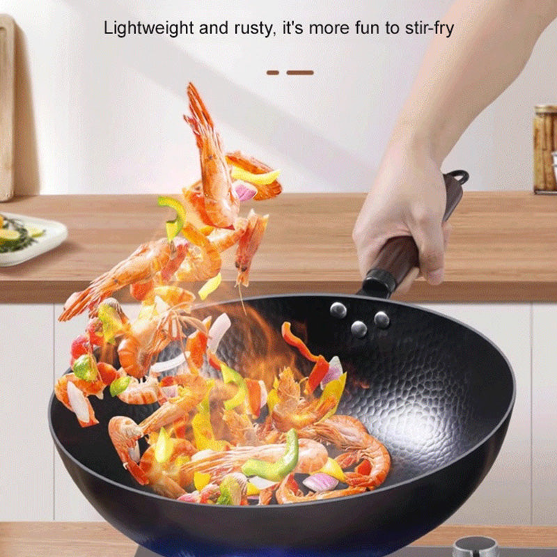 SandsHeat | Stainless Steel Frying Pan with Natural Non-Stick Surface
