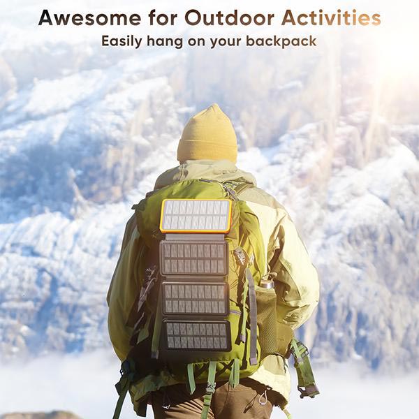 PowerRay | 25000mAh Outdoor Power Bank with Solar