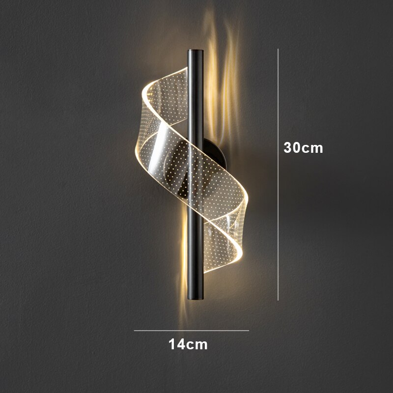GlowPillar | Luxurious Glass Wall Lamp