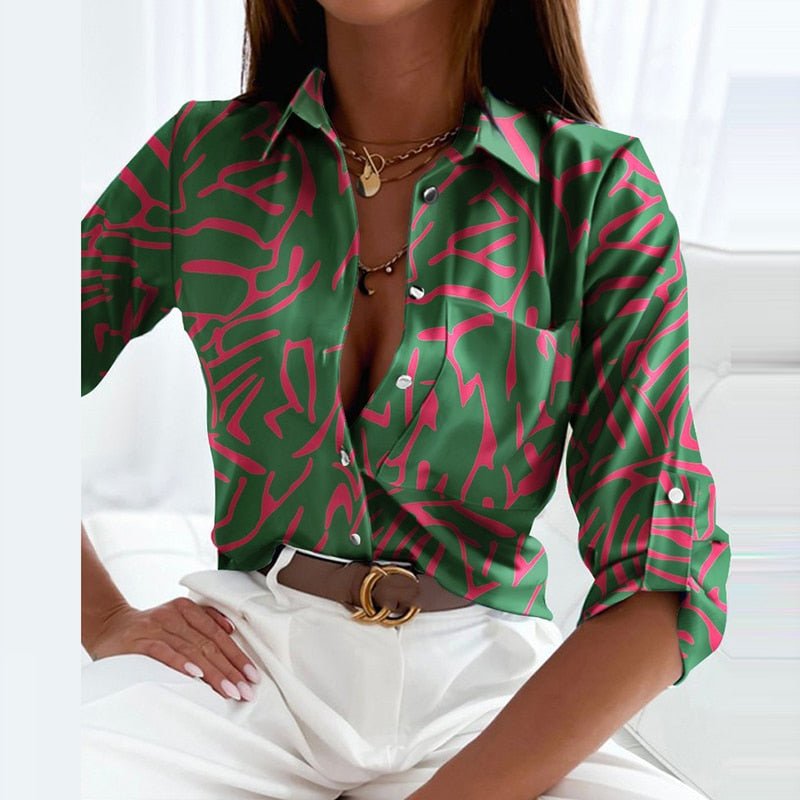 Juria | Collared Blouse – Timeless & Versatile for Work & Day