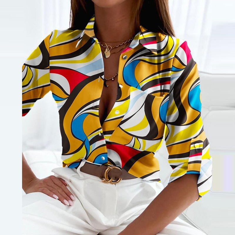 Juria | Collared Blouse – Timeless & Versatile for Work & Day